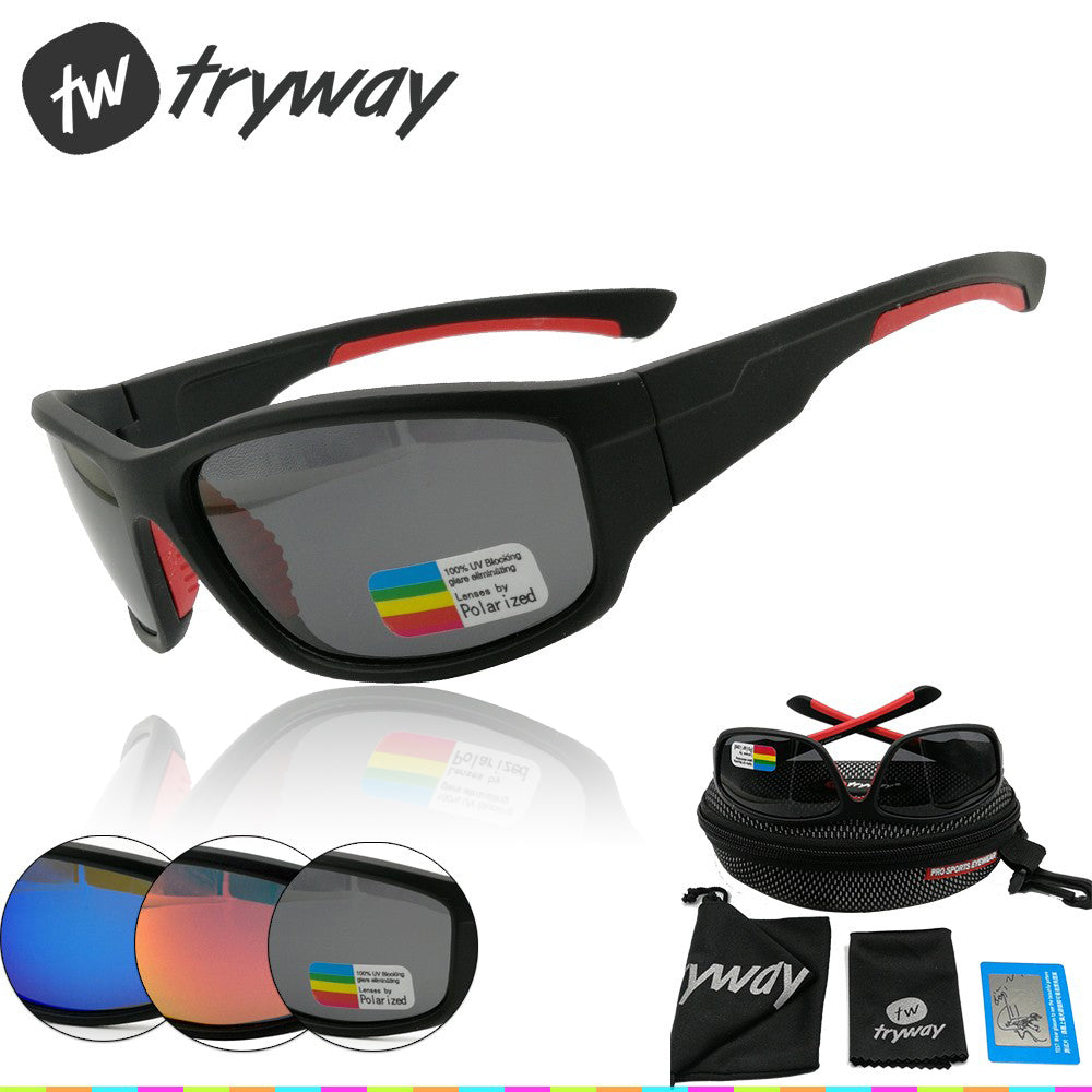 Polarized Sunglasses, Men Sports Bike Cycling Glasses, Fishing Goggles –  Tryway Store