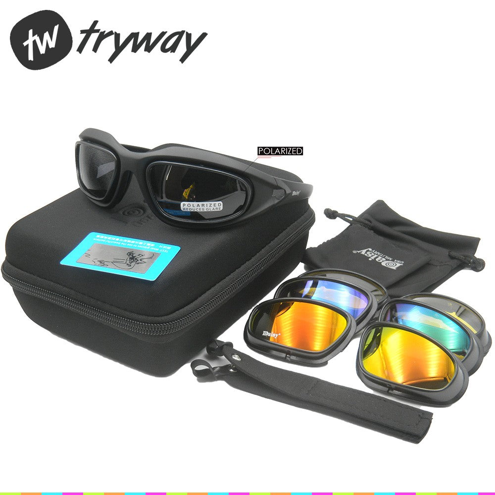 Daisy C5 Polarized Sunglasses Military Goggles Bullet Proof Desert Storm Eyewear Cycling Glasses Daisy C5 Polarized Sunglasses Military Goggles Bullet Proof Desert Storm Eyewear Cycling Glasses