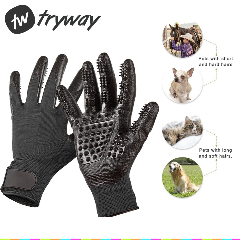 Pet Cleaning Brush Horses Grooming Gloves Comb for Dogs Cats Hair Silicone Massage Deshedding Tools Pet Cleaning Brush Horses Grooming Gloves Comb for Dogs Cats Hair Silicone Massage Deshedding Tools