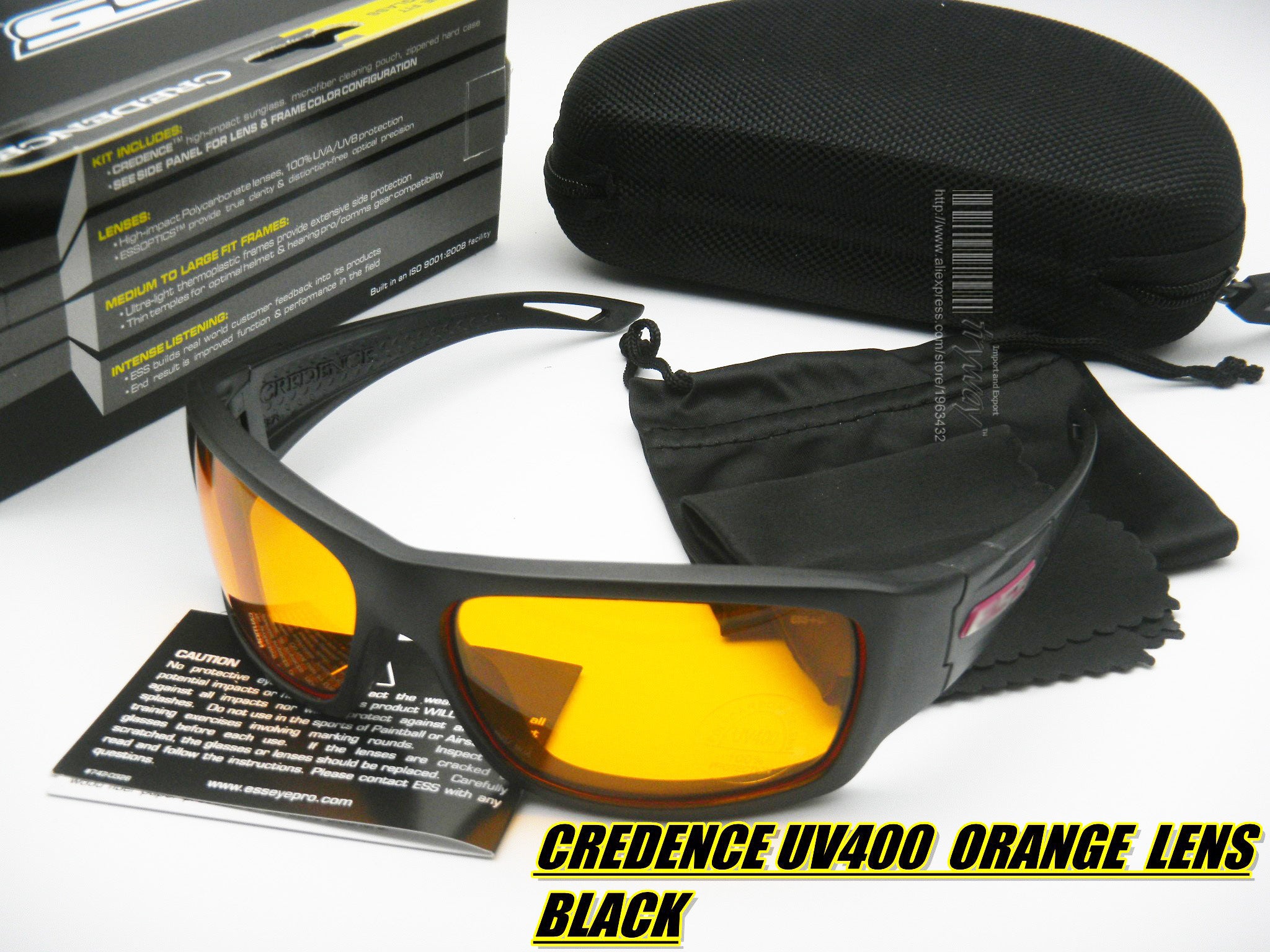 Tactical Credence Polarized sunglasses Black Frame Shooting Ballistic UV400 lens Impact Military goggles 100% UVA UVB with box Tactical Credence Polarized sunglasses Black Frame Shooting Ballistic UV400 lens Impact Military goggles 100% UVA UVB with box