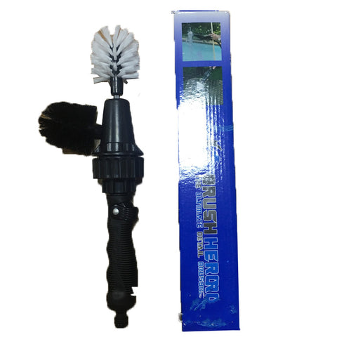 Ultimate Detail Brush Hero Rotary Cleaning Brush Universal Premium Water Powered Wash Brush Turbine hand-held water spray brush