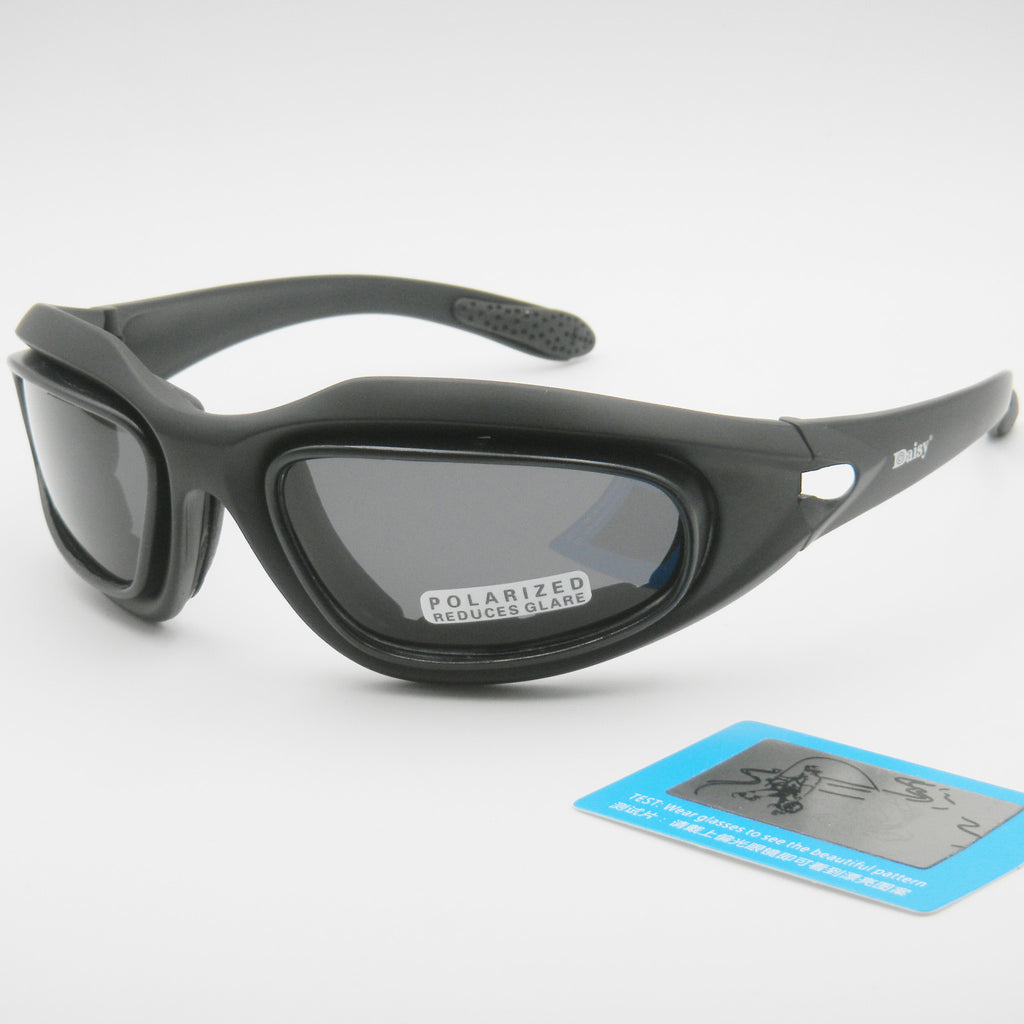 Daisy C5 Polarized Sunglasses Military Goggles Bullet Proof Desert Storm Eyewear Cycling Glasses