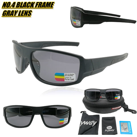 Polarized sunglasses men sport outdoor como frame moto cycling HD glasses TR90 Fishing Goggles