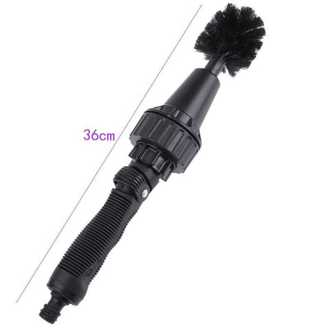 Ultimate Detail Brush Hero Rotary Cleaning Brush Universal Premium Water Powered Wash Brush Turbine hand-held water spray brush