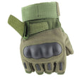 Tactical Gloves Military Black Army Adjustable leather Gloves Carbon Fiber Tortoise Shell Gloves