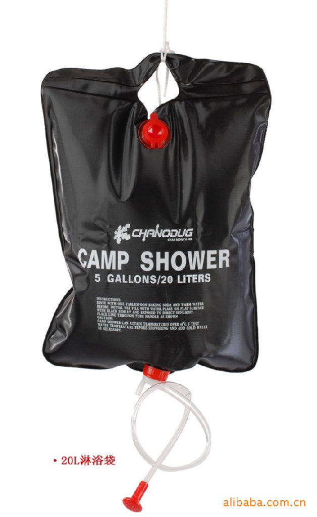 New Camp Shower 40L 10 Gallon/20l 5 Gallon Water Bags Super Solar Shower outdoor Camping Shower