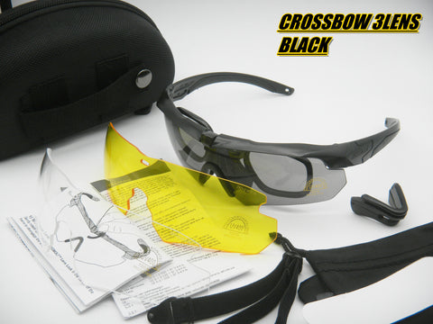 Tactical Crossbow polarized sunglasses Bullet-proof military UV400 Army Profile Protective Goggles