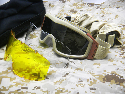 Tactical glasses Military Army Profile Ballistic goggles anti-fog ACU Foilage Goggles NVG Gafas
