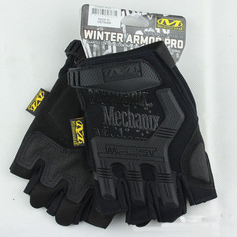 Outdoor Hunting gloves M-Pact Protection Glove Tactical Gloves Outdoor Sports half finger Military army Airsoft Shooting male gloves